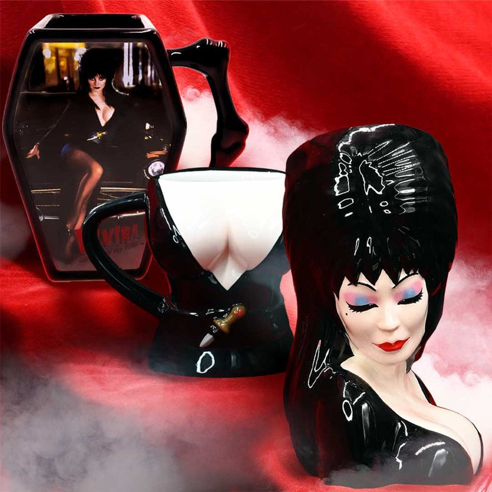 Kreepsville 666 Elvira Mistress of the Dark Ceramic Mug