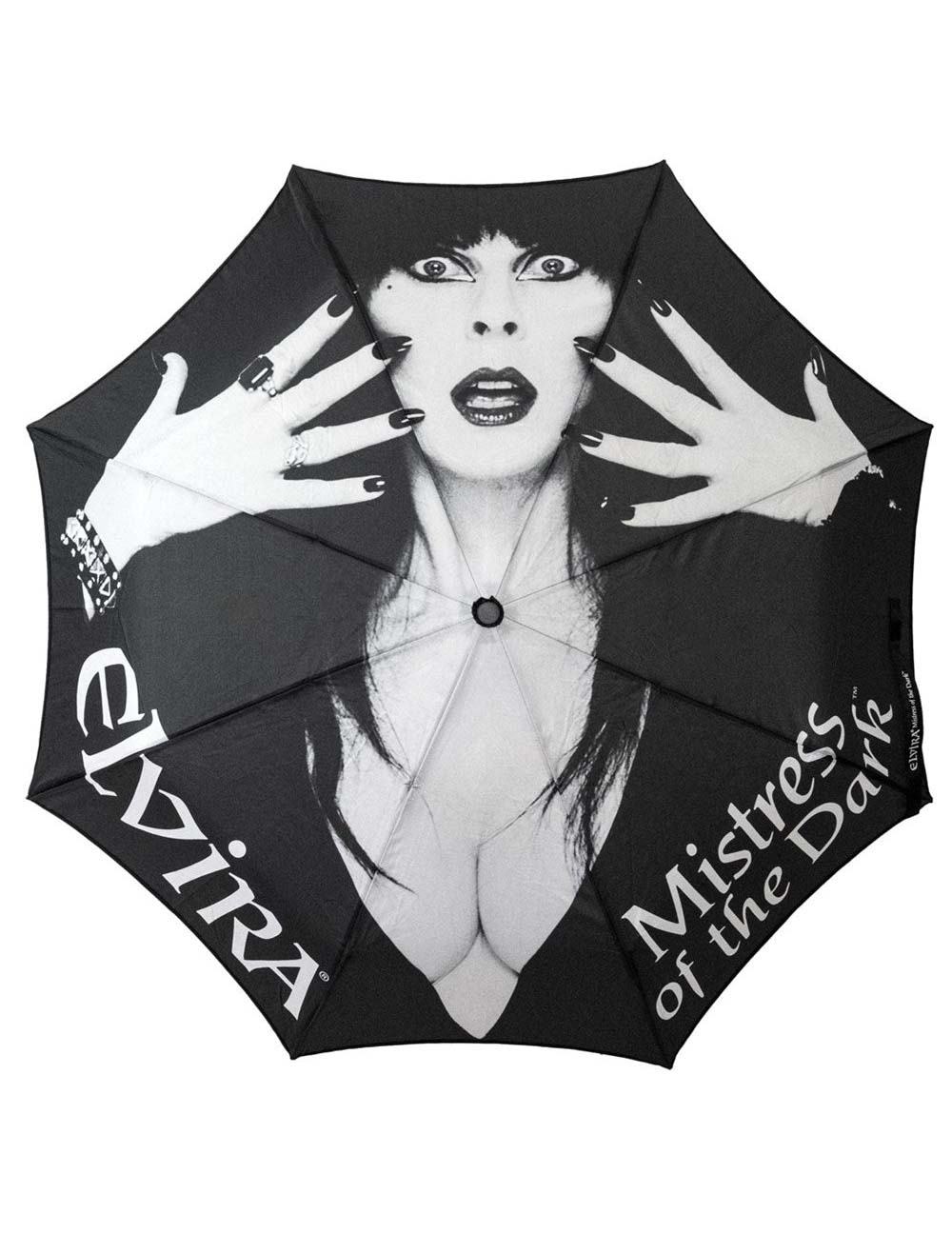 Kreepsville 666 Skull Handle Elvira Umbrella