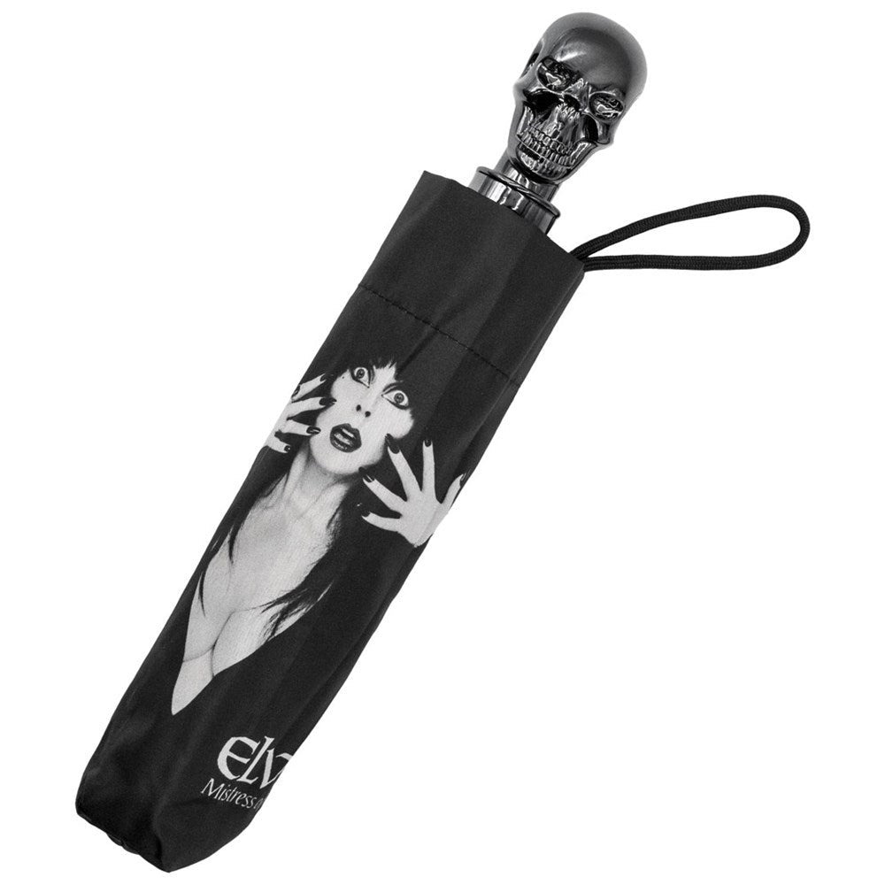 Kreepsville 666 Skull Handle Elvira Umbrella