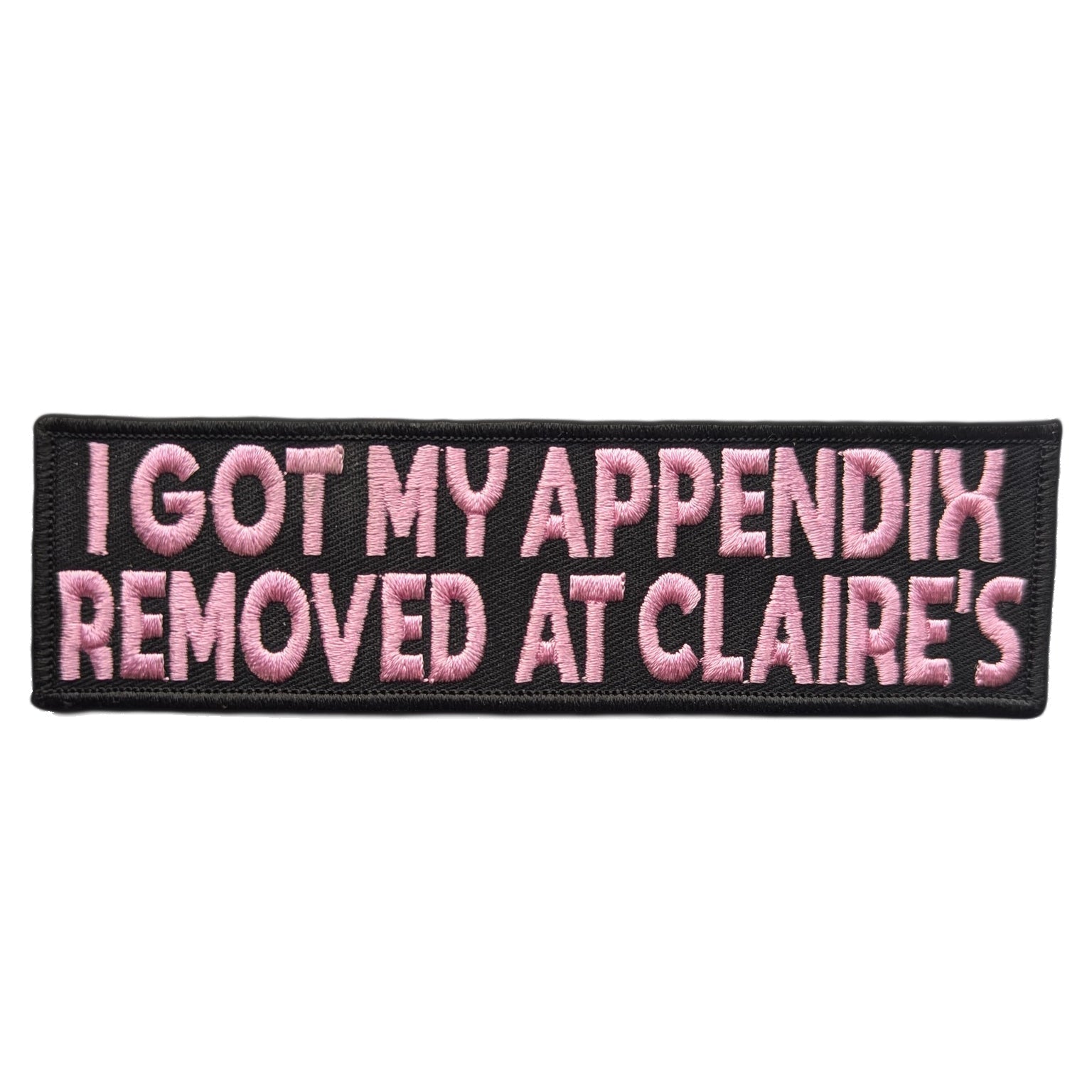 Original Underground I Got My Appendix Removed at Claire's Patch