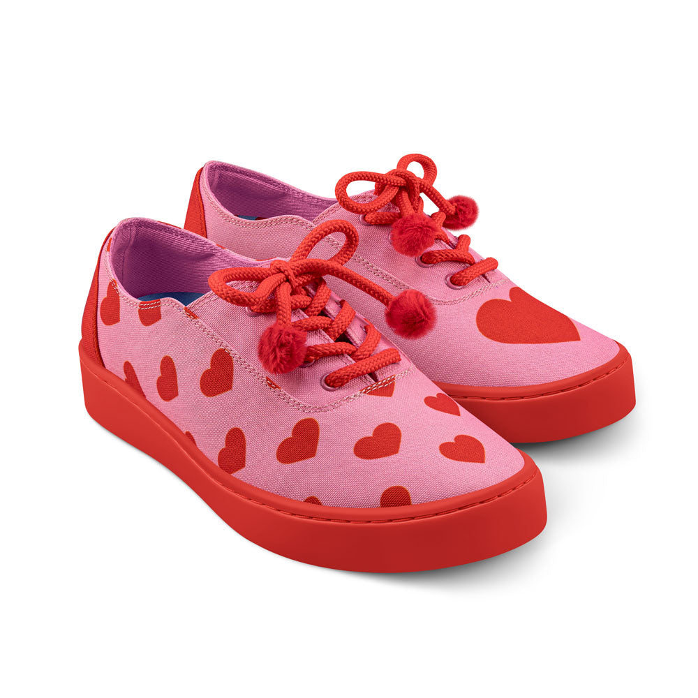 Hot Chocolate Design I Will Always Love You Hearts Sneaker