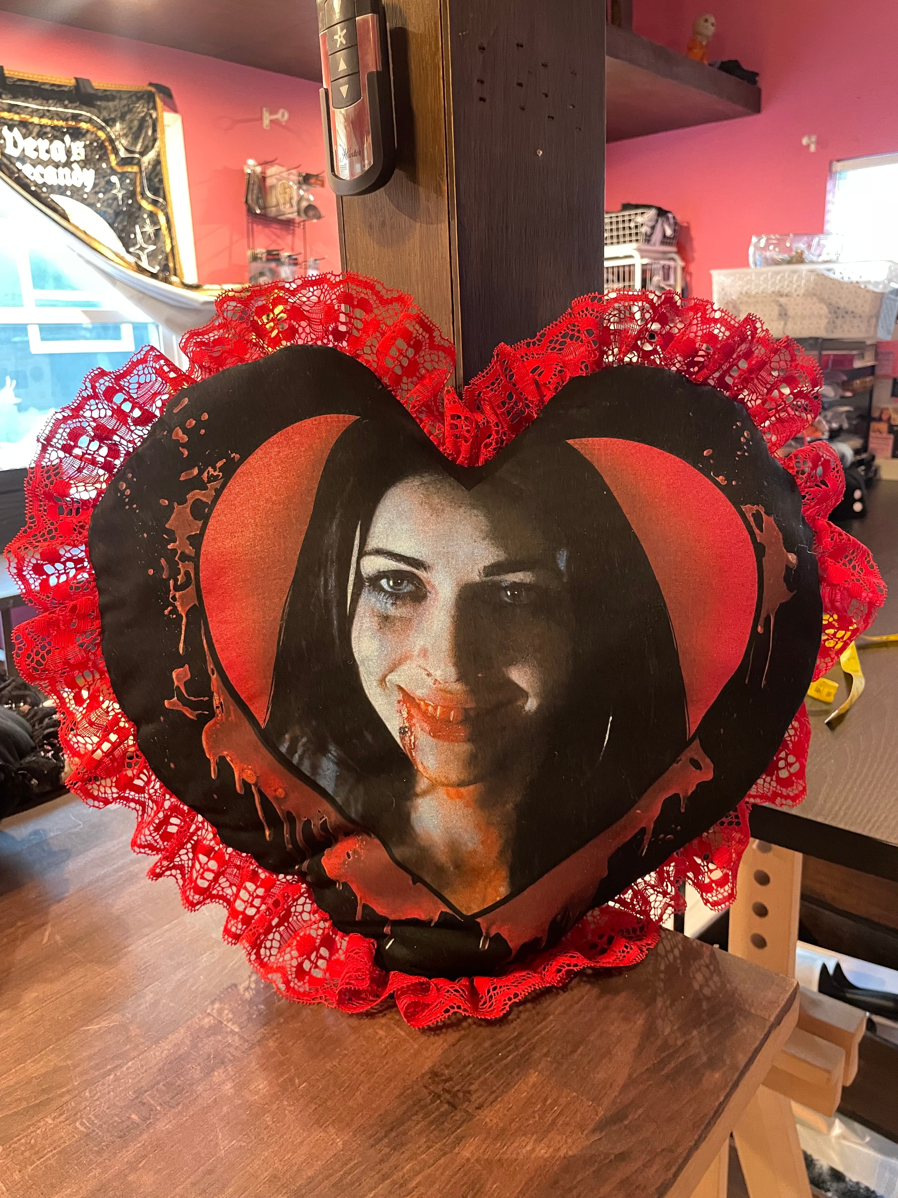 Vera's Eyecandy Jennifer's Body Horror Throw Pillow