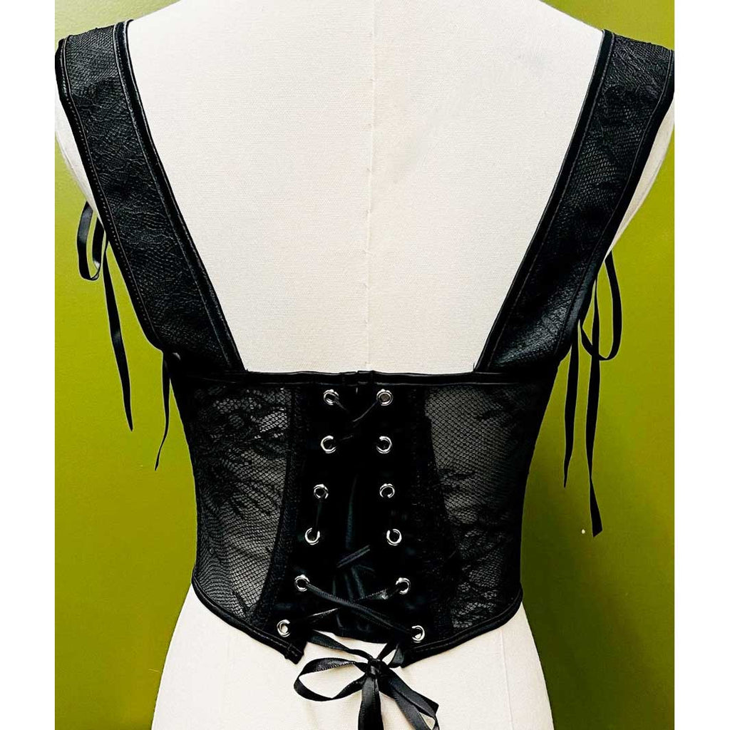 Witchwood Lydia Corset Floral Lace Waist Cinching Corset