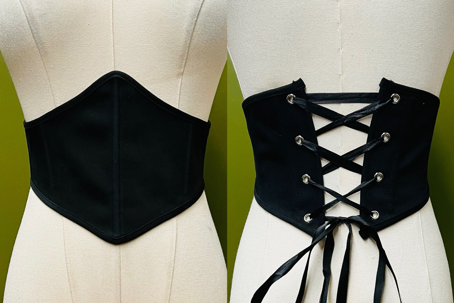 Witchwood The Morrigan Lace Up Front or Back Corset Belt