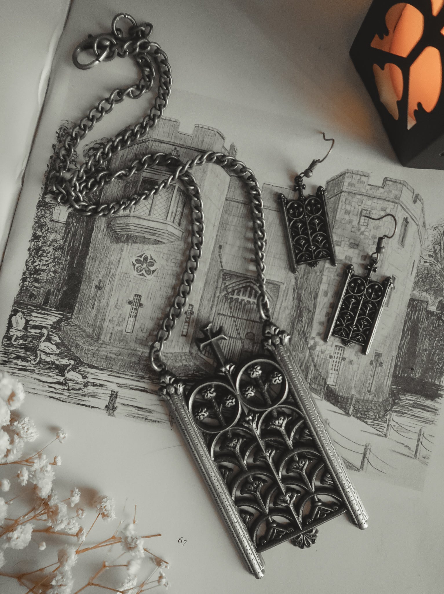 The Pretty Cult Rotunda Relic Necklace