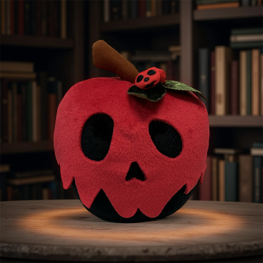 MaterialJill Spooky Red Poison Apple 6" Plush
