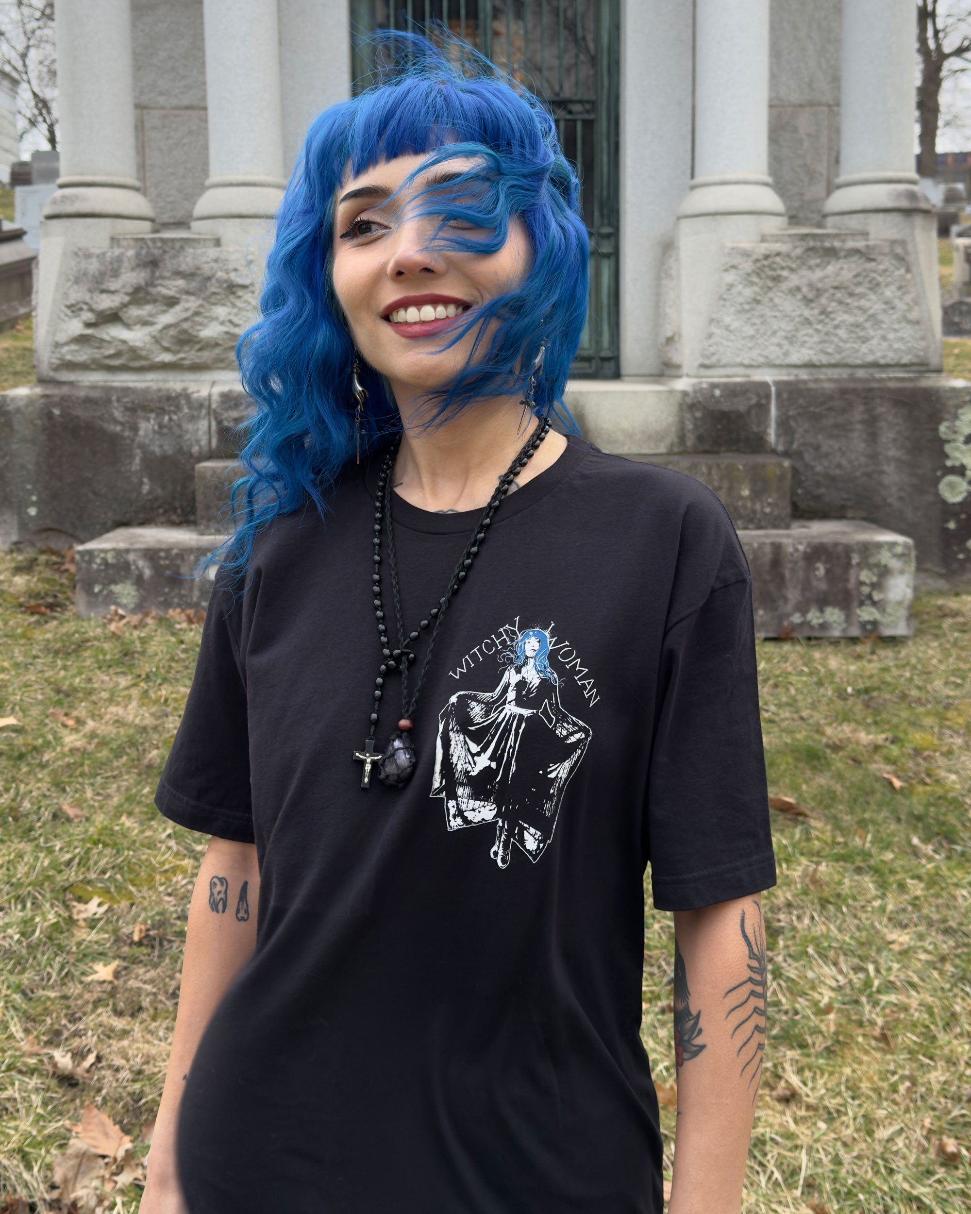 Finger's Duke Witchy Woman Black T-Shirt