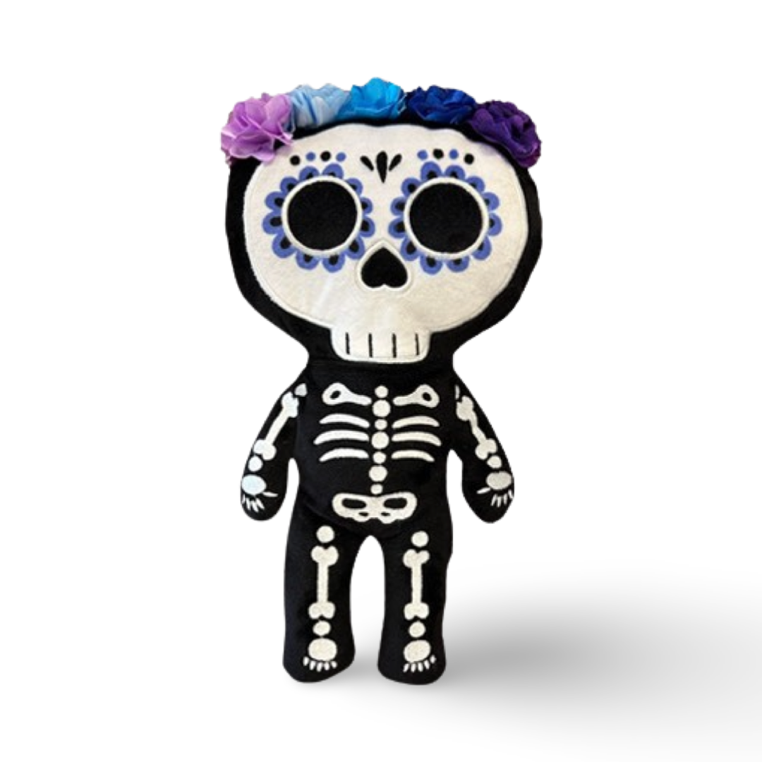 MaterialJill Day of the Dead Skeleton 12" Plush 3 Options