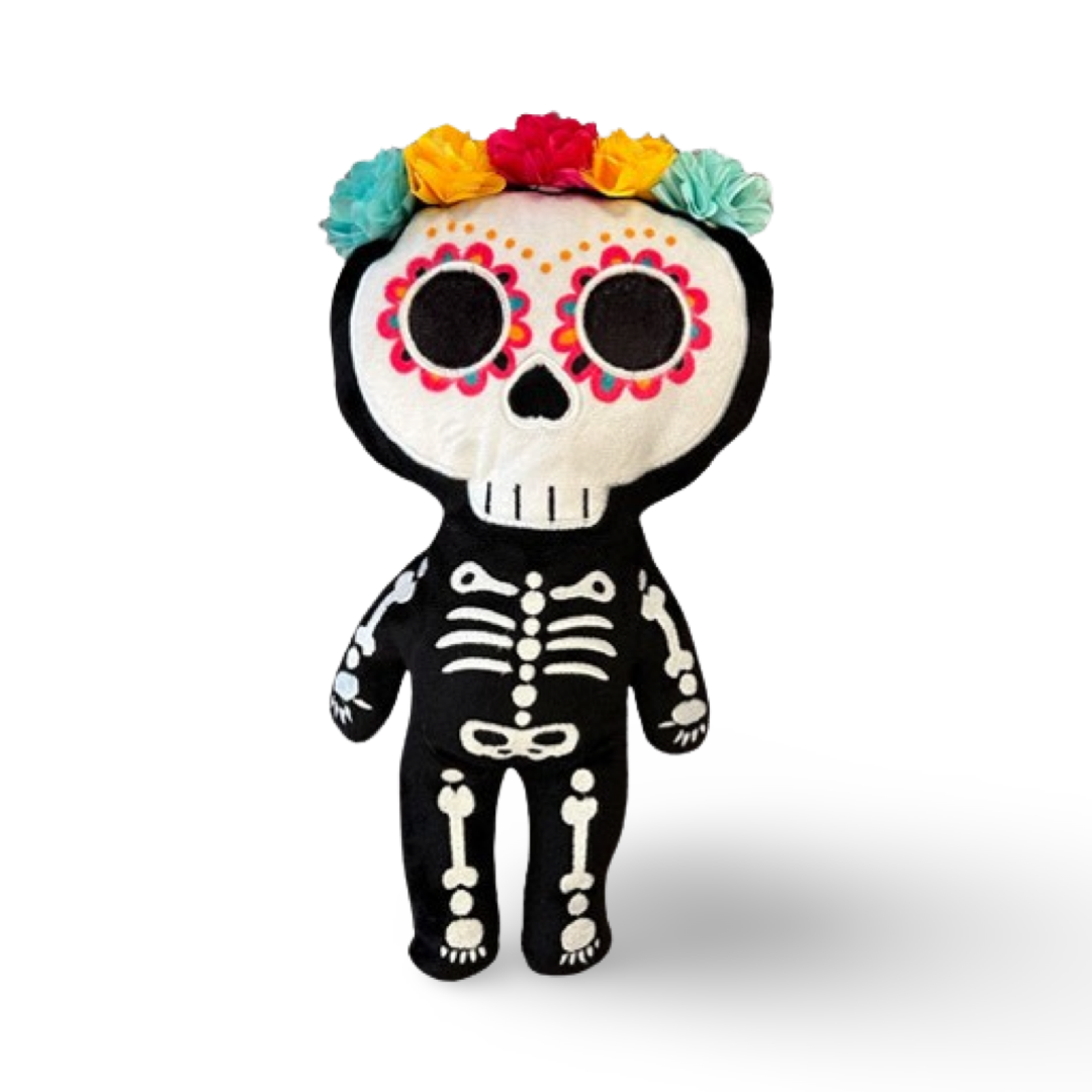 MaterialJill Day of the Dead Skeleton 12" Plush 3 Options