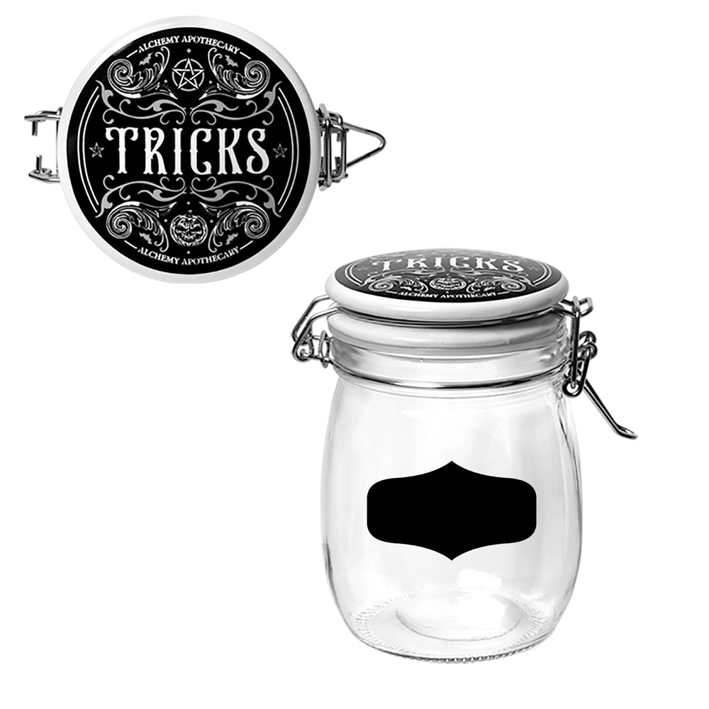 Alchemy Gothic Curses Tricks & Spells 3 Canister Jars JAR2