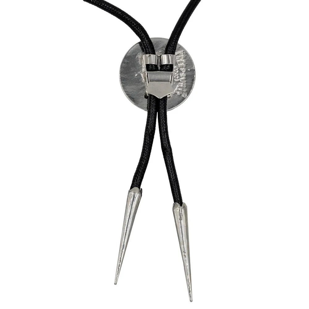 Kreepsville 666 Satanic Circle Pentagram Bolo Western Tie