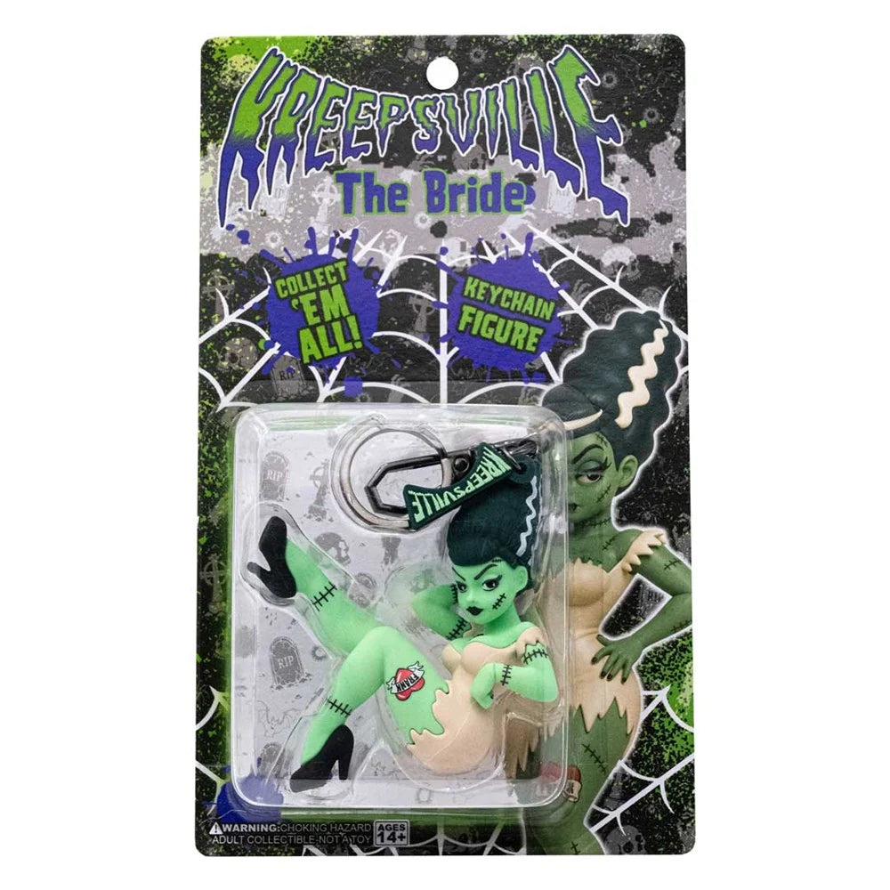 Kreepsville 666 Monster Bride 3D Vinyl Keychain