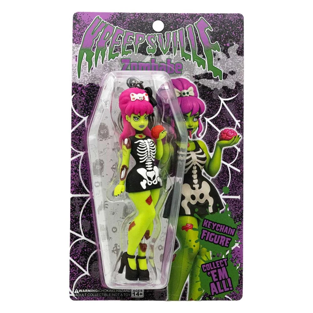 Kreepsville 666 Zombabe 3D Vinyl Keychain