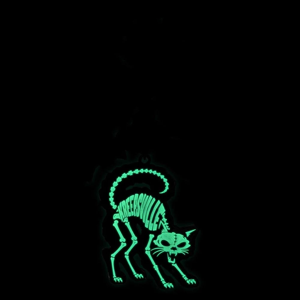 Kreepsville 666 Black Cat Arch 3D Flat Keychain