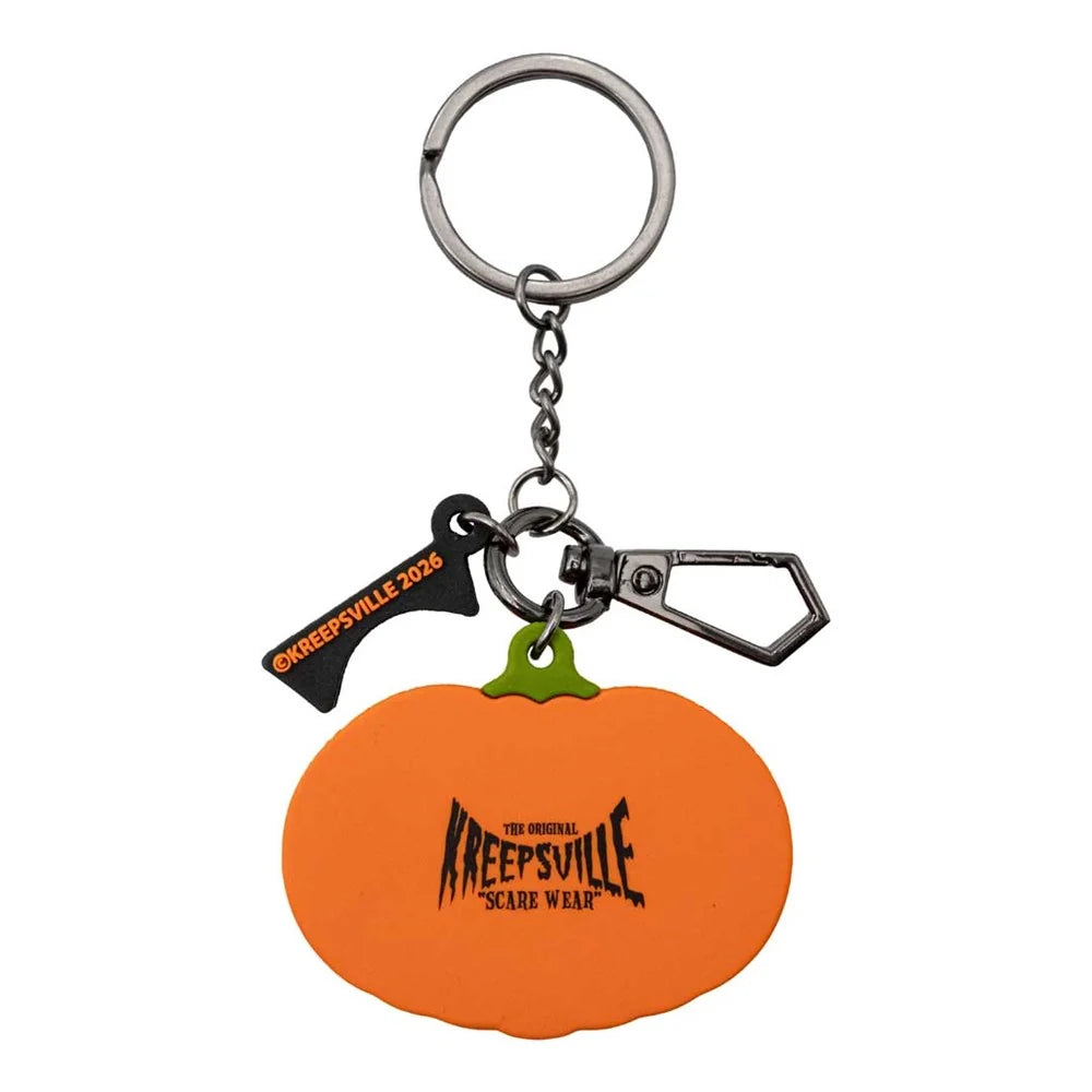Kreepsville 666 Pumpkin Orange 3D Flat Keychain