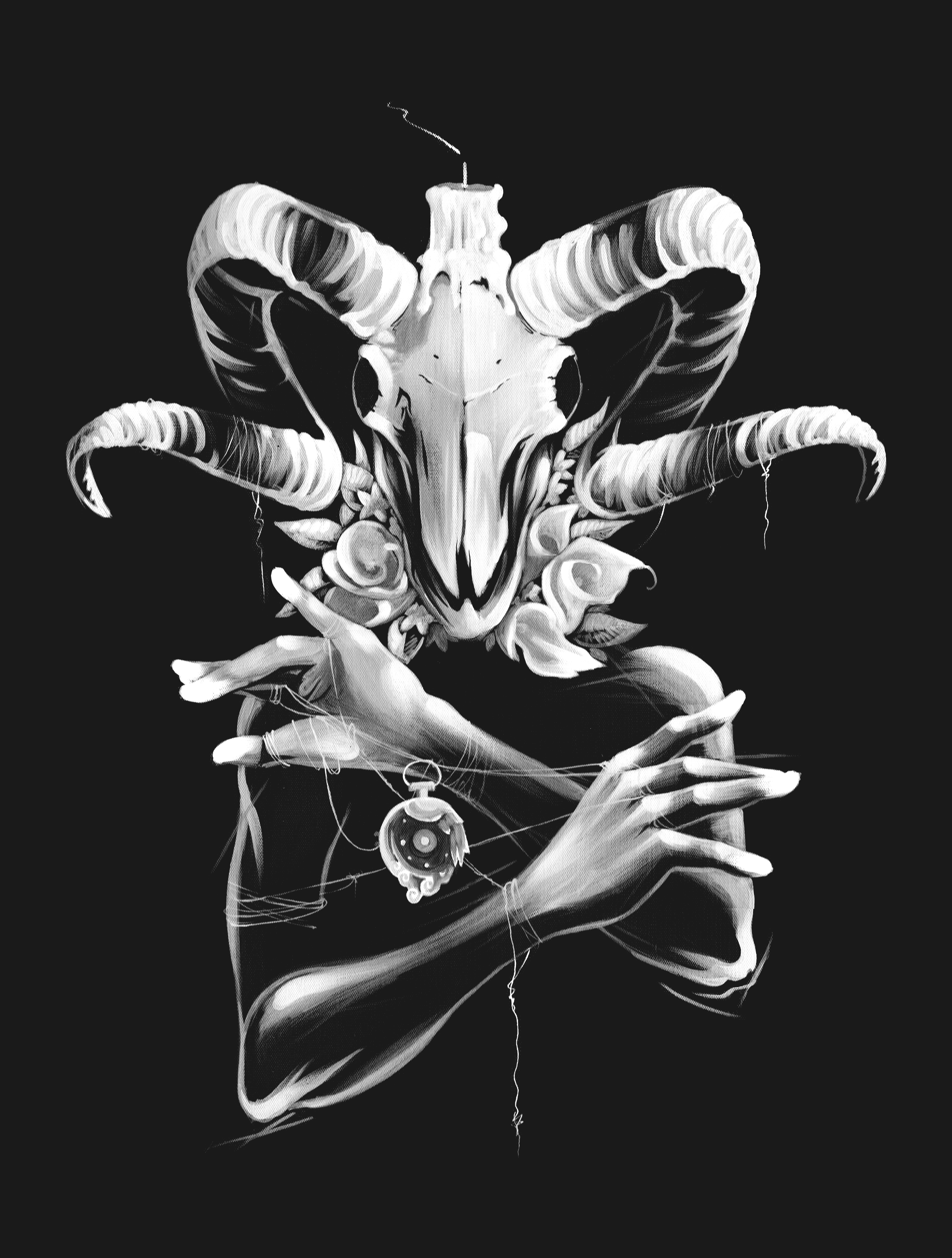 Finger's Duke Keeper of Time Black T-Shirt