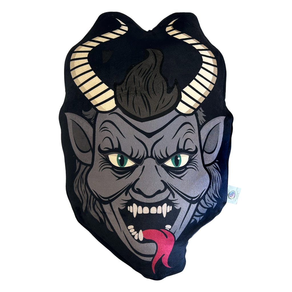 MaterialJill Krampus 21" Plush Throw Pillow