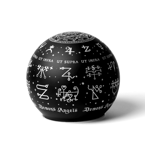 Alchemy Gothic Angels & Demons Sigils Globe LED Light LED1