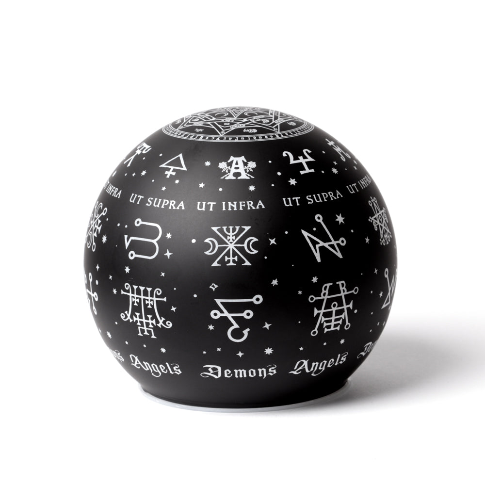 Alchemy Gothic Angels & Demons Sigils Globe LED Light LED1