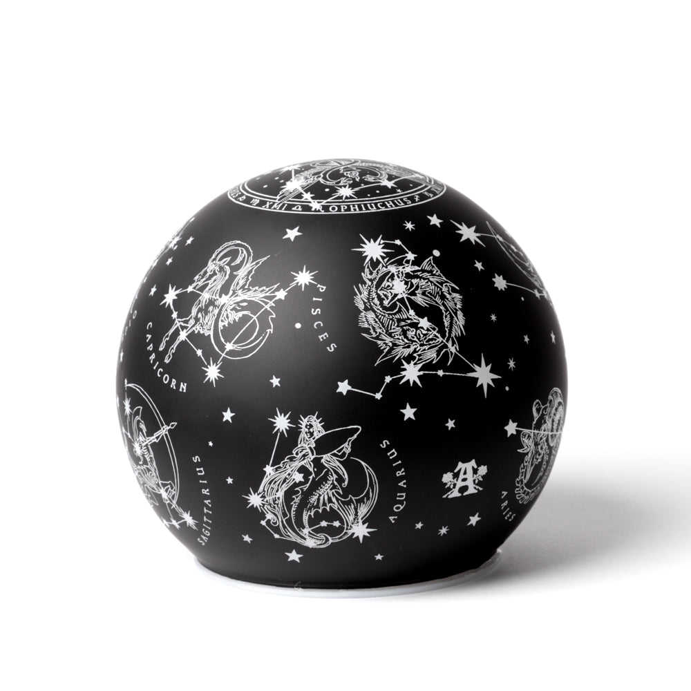Alchemy Gothic Astrology Sign Symbols LED Globe Light LED2