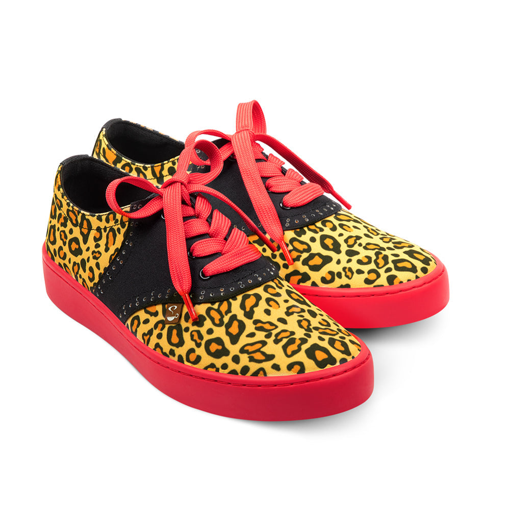 Hot Chocolate Design Leopard Casual Sneaker