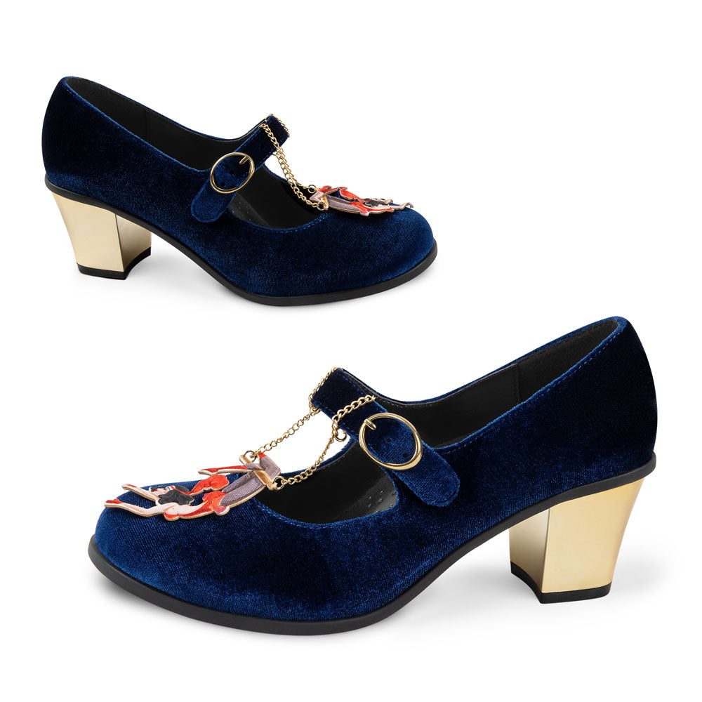 Chocolaticas® Mid Heels Les Dames Du Cirque Mary Jane Pump