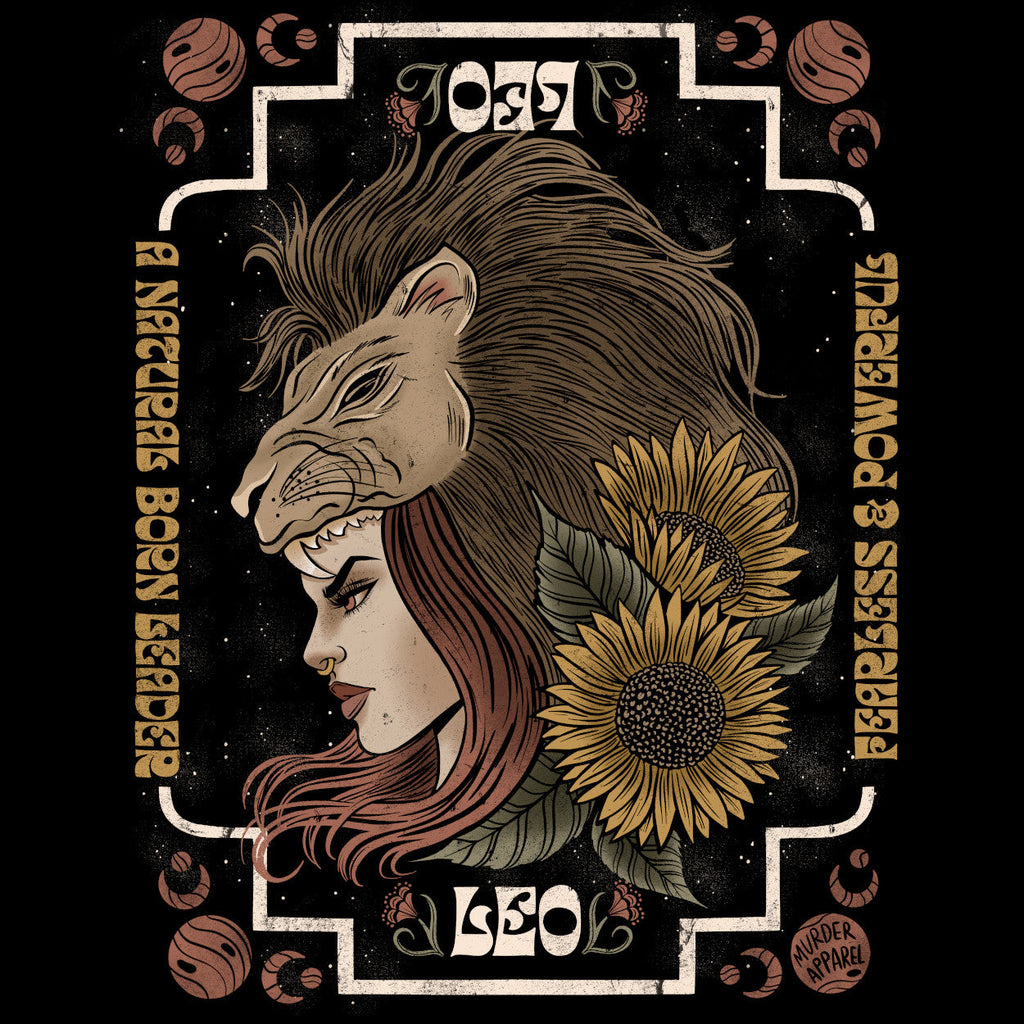 Murder Apparel Leo Zodiac T-Shirt