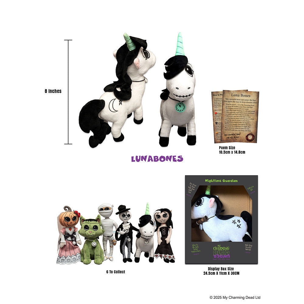 My Charming Dead Lunabones Collectible Plush Doll