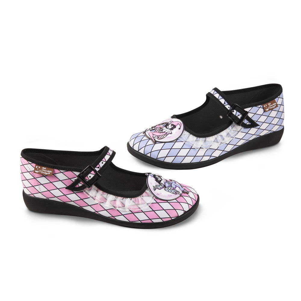 Chocolaticas® Masquerade Mary Jane Flat