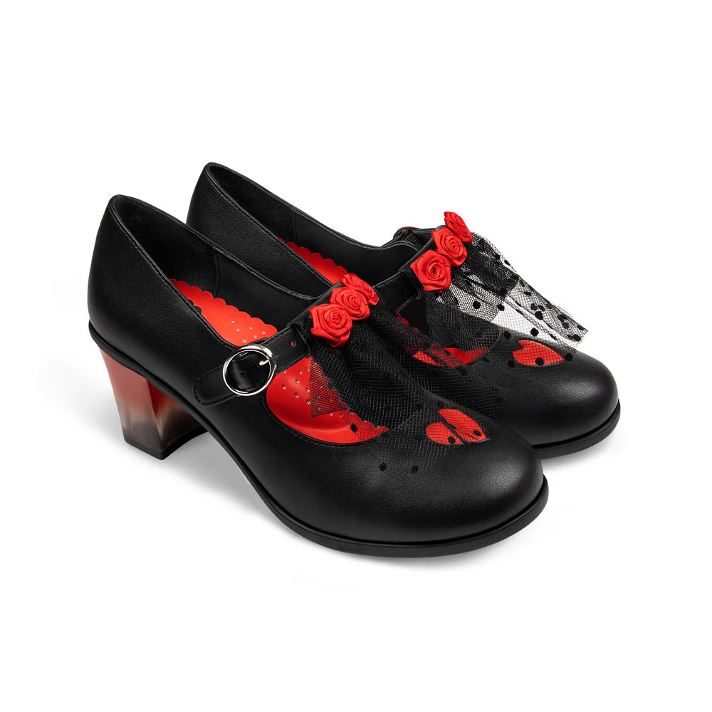 Hot Chocolate Design Chocolaticas® Melancholy Heart Mary Jane Pump