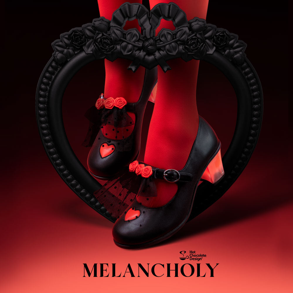 Chocolaticas® Melancholy Heart Mary Jane Pump