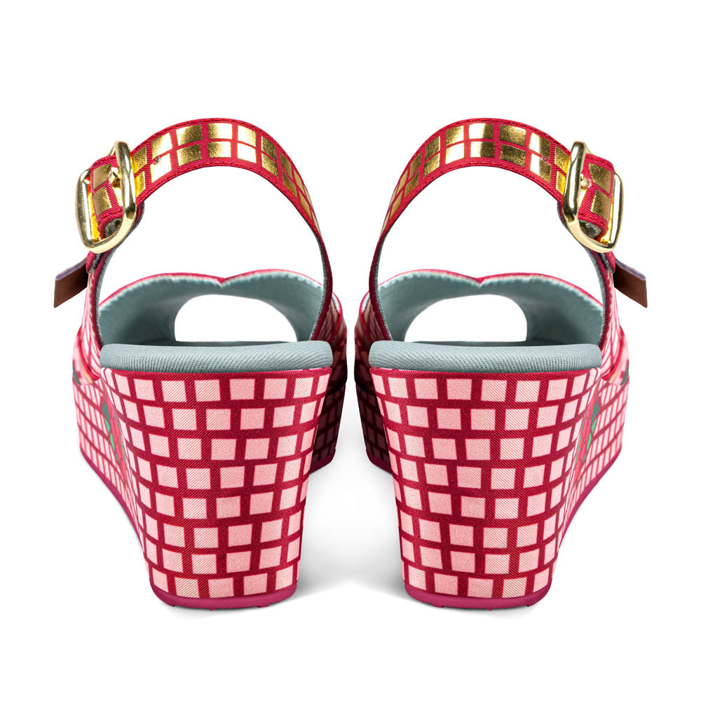 Chocolaticas® Mosaic Garden Slingback Sandal