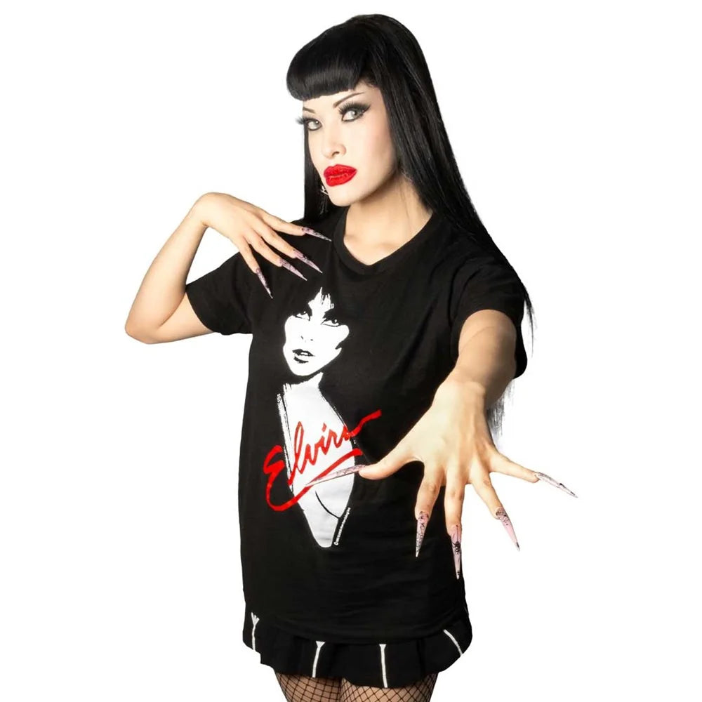 Kreepsville 666 Elvira 1983 Men's Black T-shirt