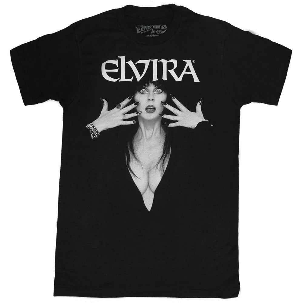 Kreepsville 666 Elvira Classic Logo Men's Black T-Shirt