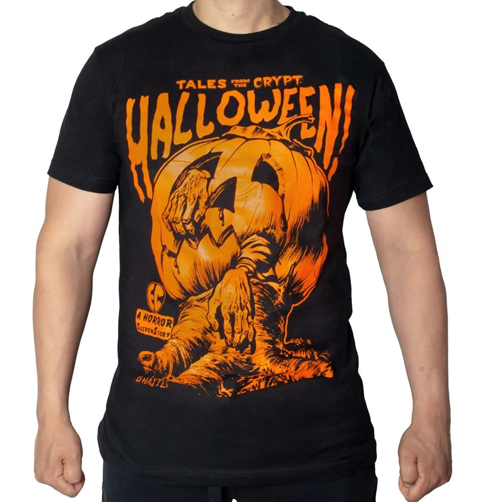 Kreepsville 666 Tales From The Crypt Orange Pumpkin Tee