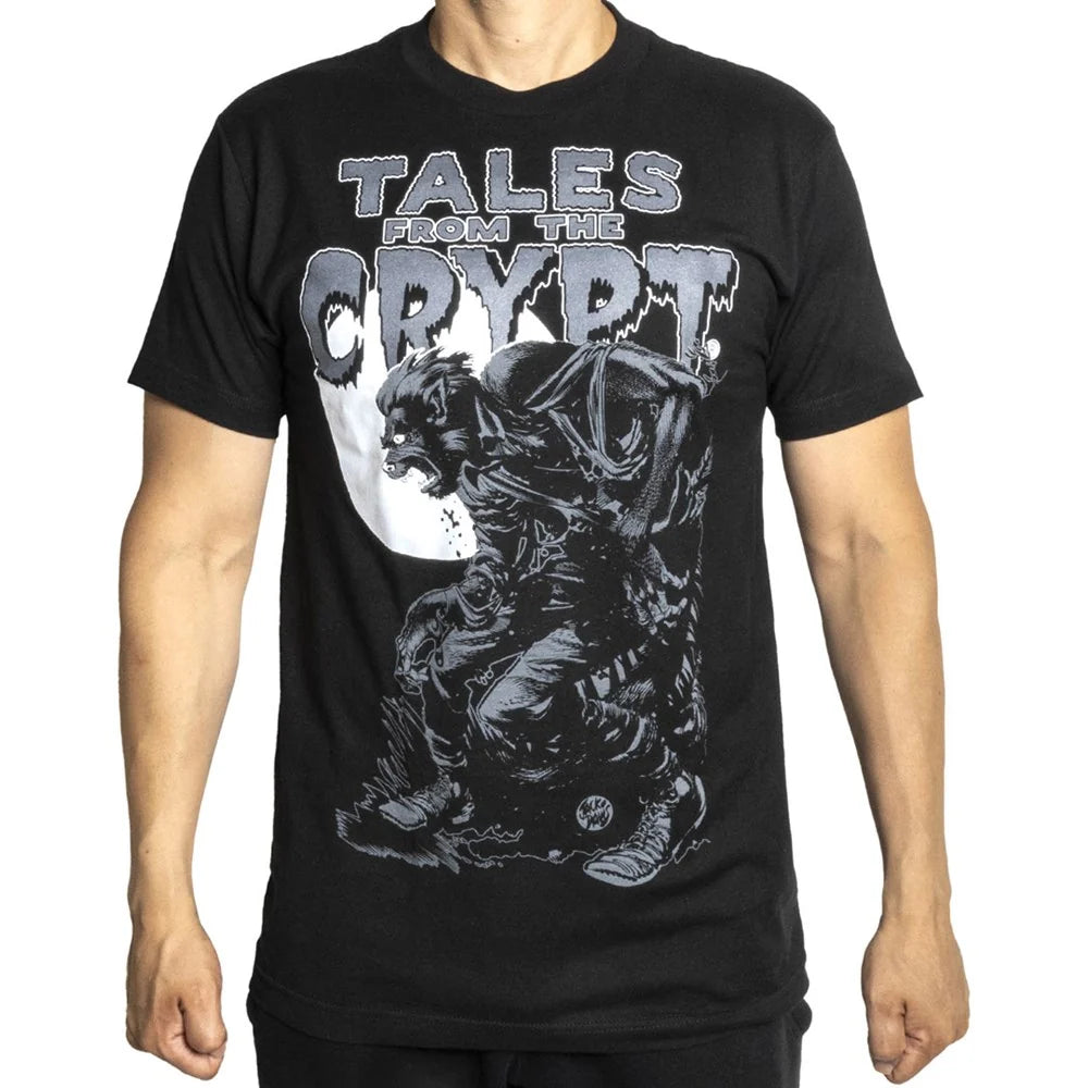 Kreepsville 666 Tales From The Crypt Werewolf Moon Tee