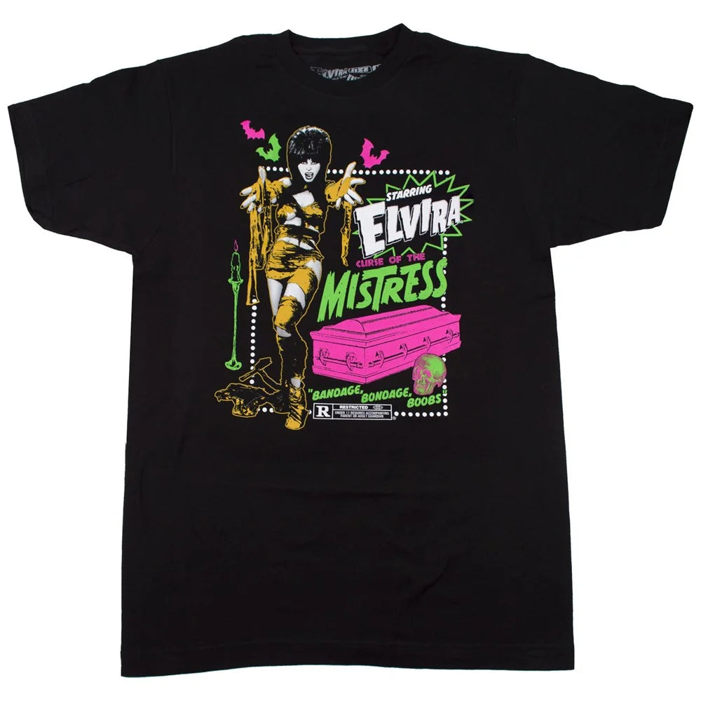 Kreepsville 666 Elvira Mummy Curse Mens Black T-Shirt