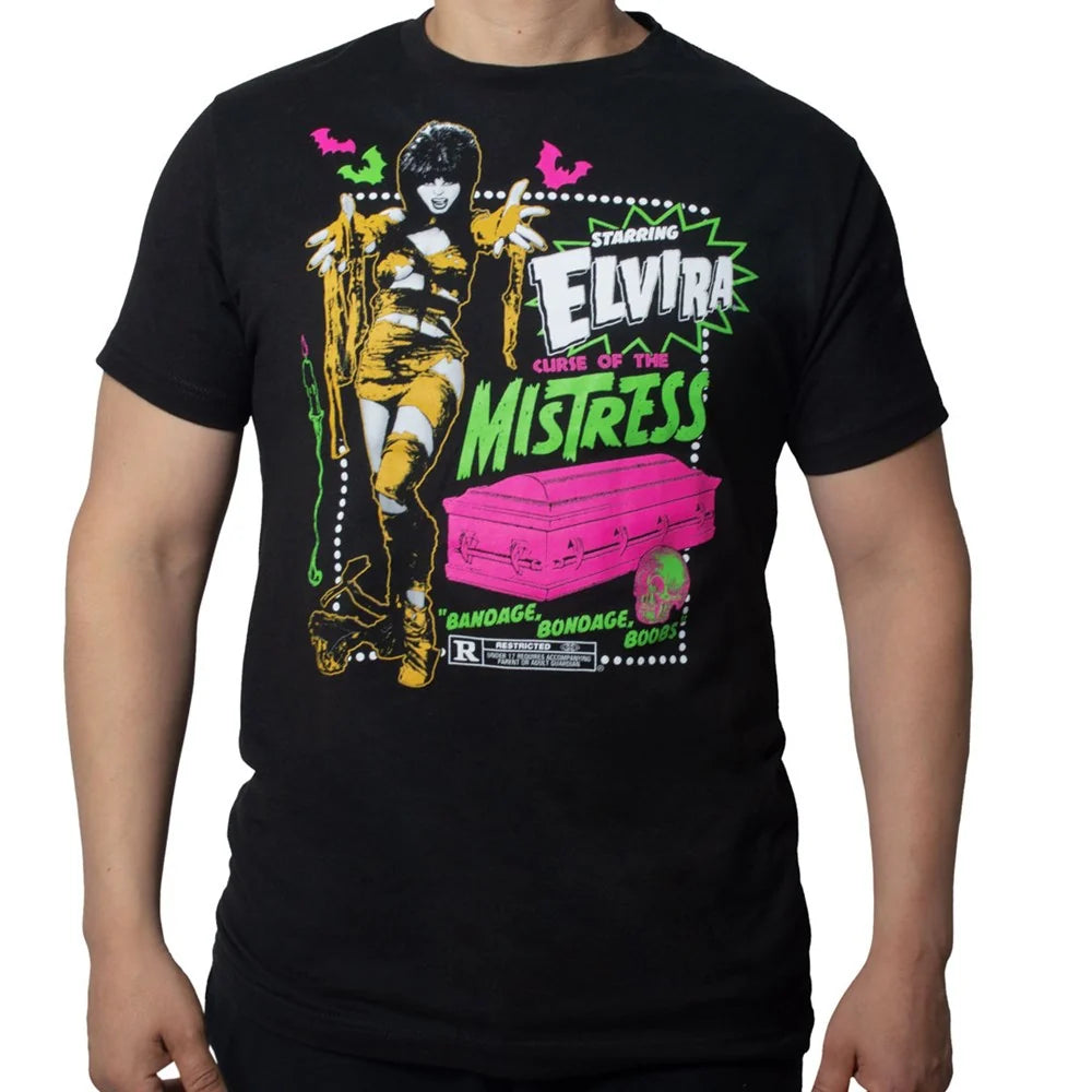 Kreepsville 666 Elvira Mummy Curse Mens Black T-Shirt