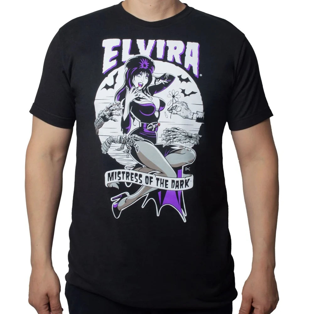 Kreepsville 666 Elvira Monster Hands Black T-shirt