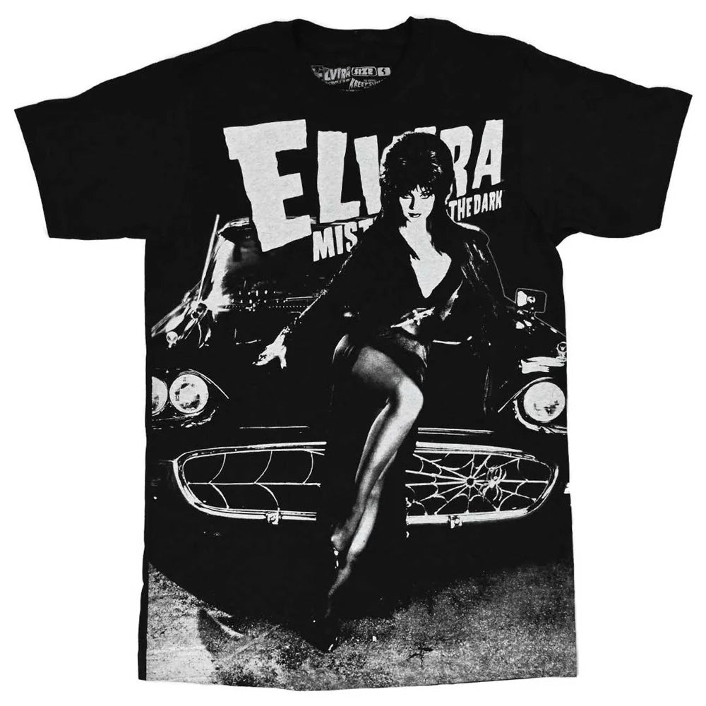 Kreepsville 666 Elvira Macabre Mobile Men's Black T-shirt