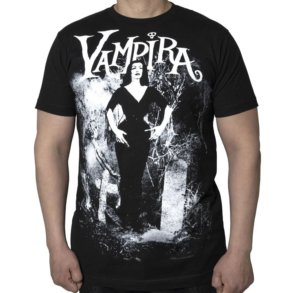 Kreepsville 666 Vampira Cemetery Mist Men's Black T-shirt