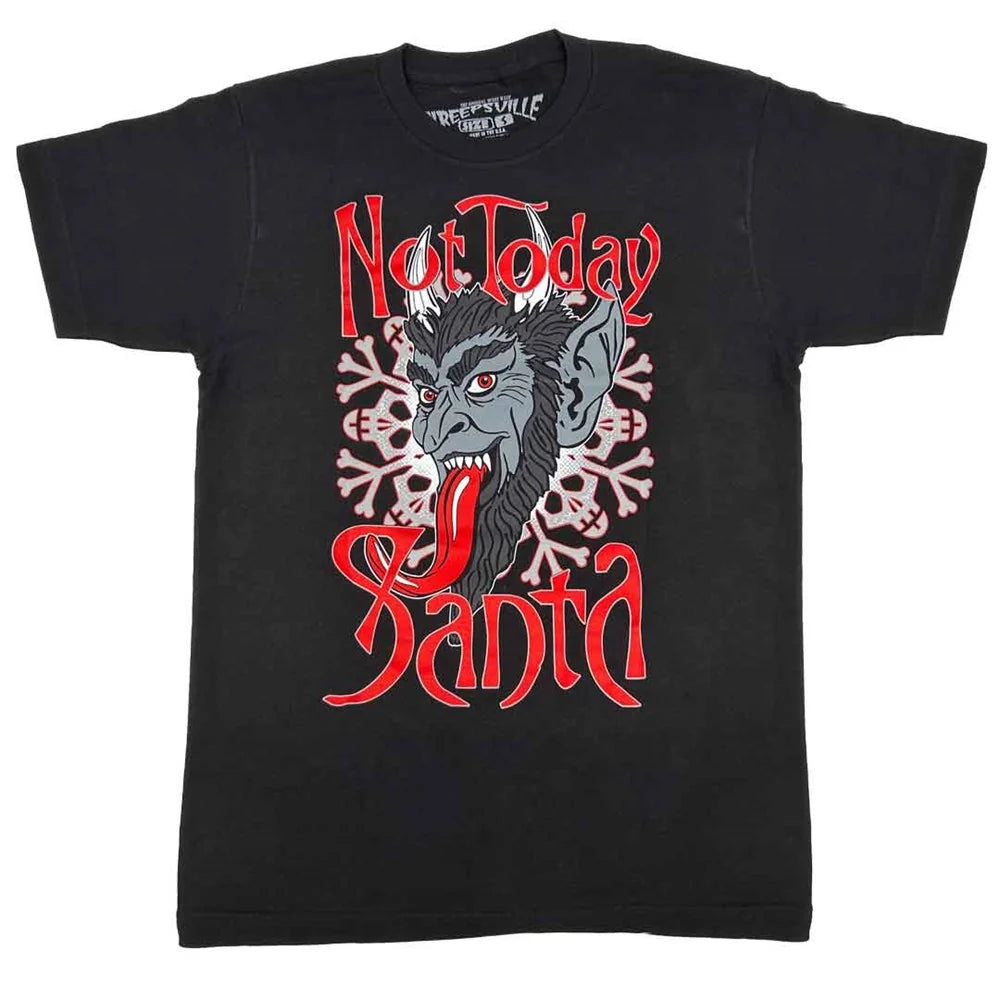 Kreepsville 666 Krampus Not Today Santa T-shirt