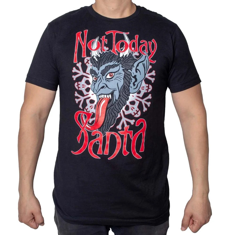 Kreepsville 666 Krampus Not Today Santa T-shirt