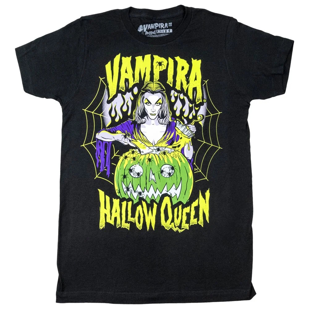 Kreepsville 666 Vampira Hallow Queen Black T-shirt