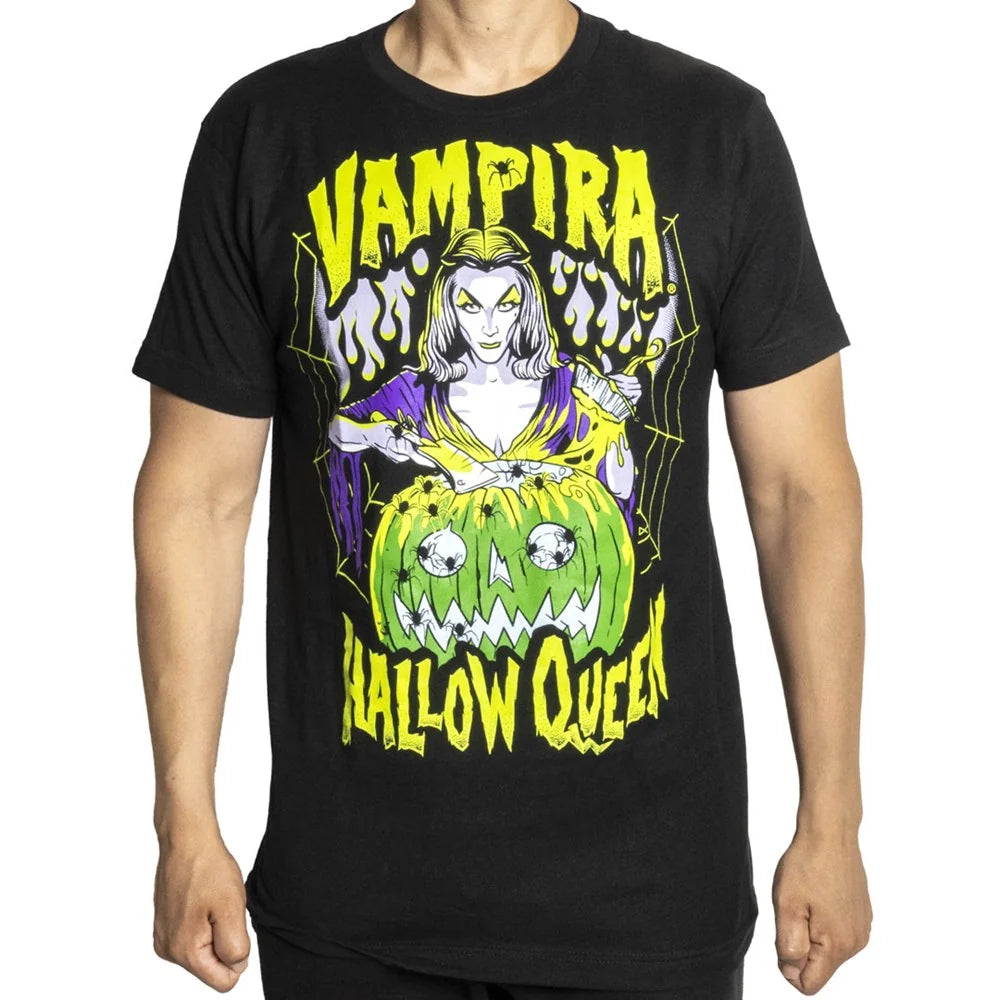 Kreepsville 666 Vampira Hallow Queen Black T-shirt