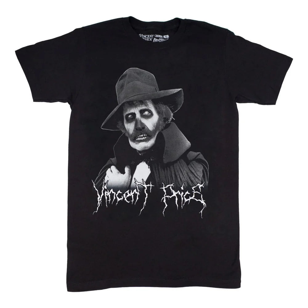 Kreepsville 666 Vincent Price Horror Host Black Tee