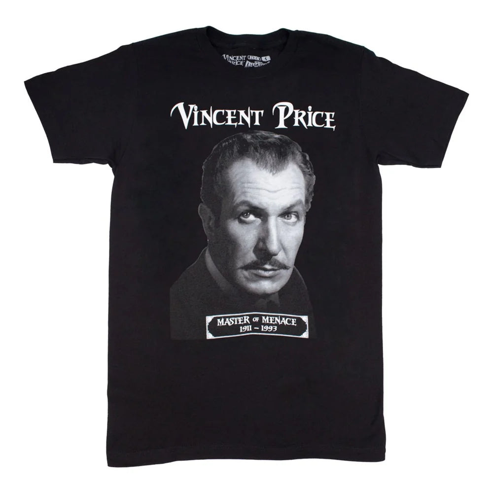 Kreepsville 666 Vincent Price In Memoriam Black Tee
