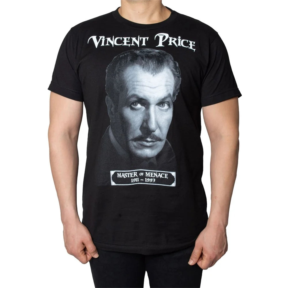Kreepsville 666 Vincent Price In Memoriam Black Tee