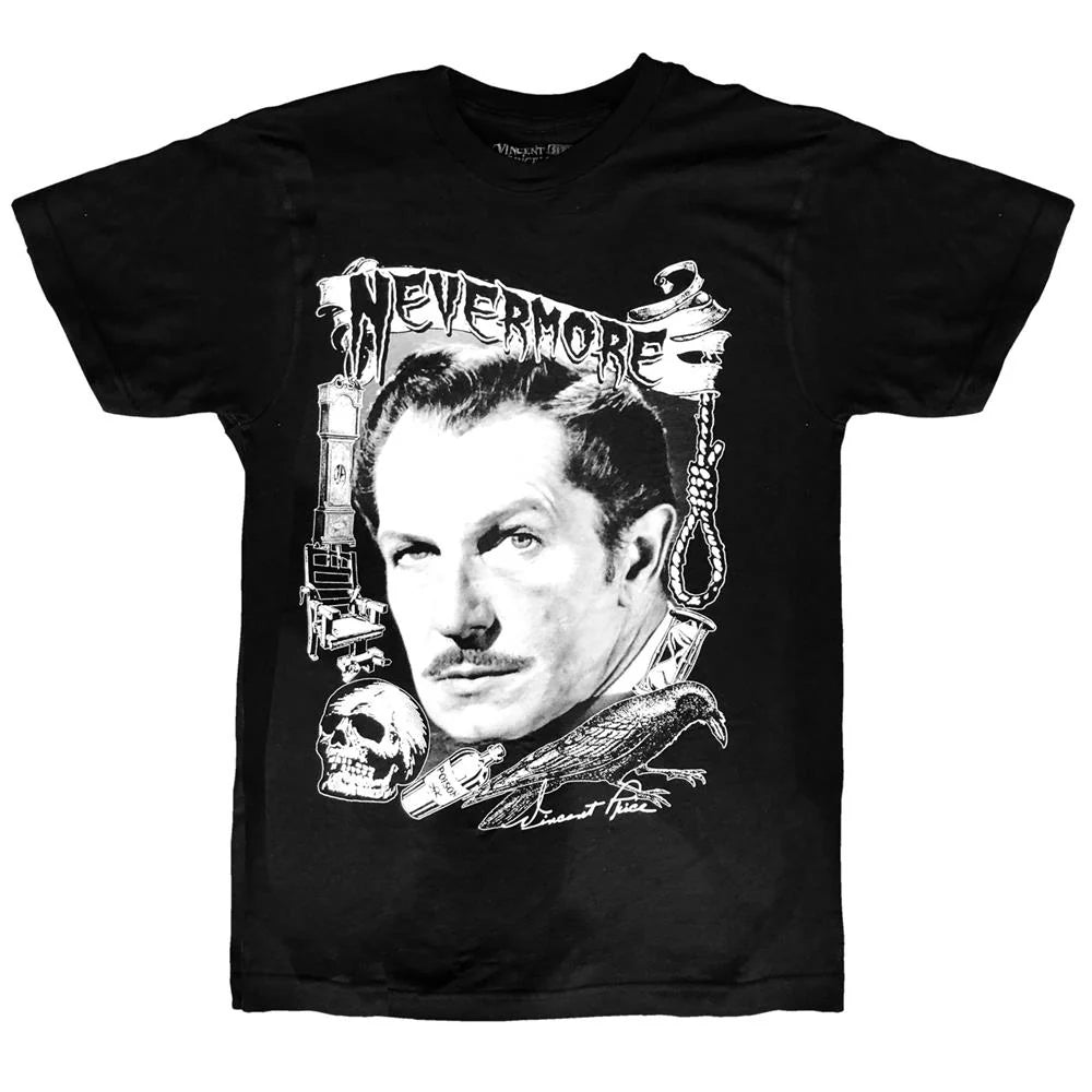 Kreepsville 666 Vincent Price Nevermore Tee