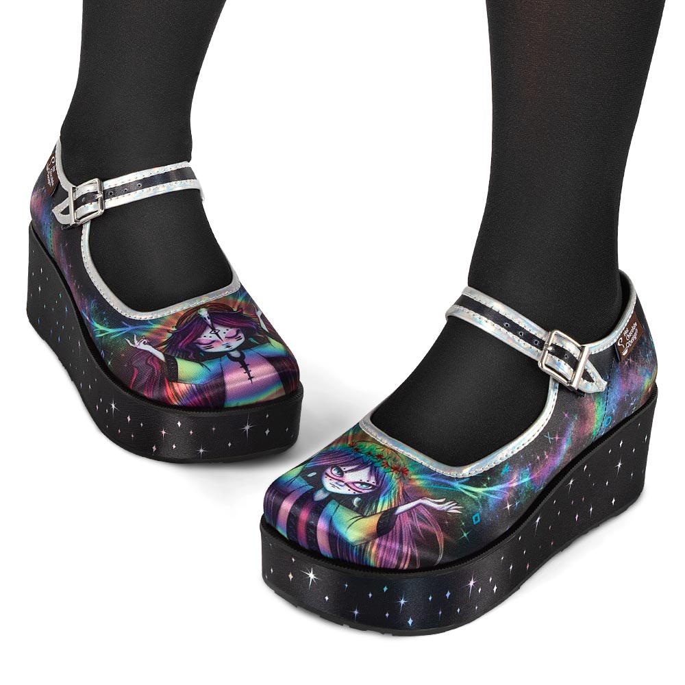 Chocolaticas® Pagan Spirit Mary Jane Platform
